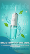 AquaSmile Go: Irrigador Bucal Portátil Recargable