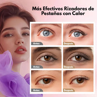 Rizador Eléctrico de Pestañas - Curva Perfecta en 10 Segundos ☑️