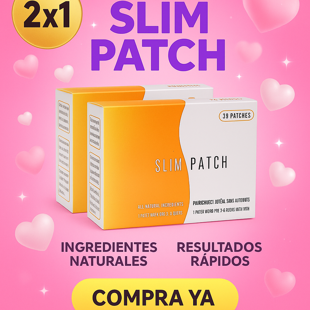SlimPatch® 2x1 – Tratamiento de 60 Días